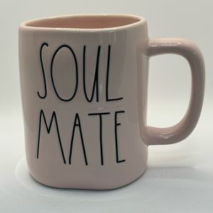 Rae Dunn ‘Soul Mate’ pink mug